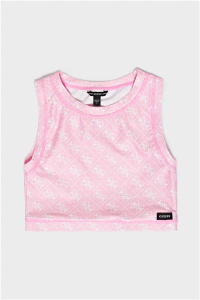 Guess Kız Çocuk Pembe Atlet