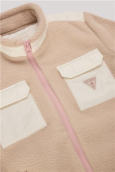 Guess Kız Çocuk Pembe Ceket