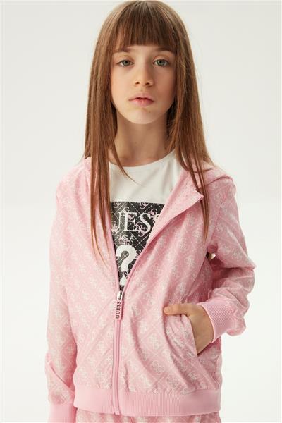 Guess Kız Çocuk Pembe Eşofman Üstü