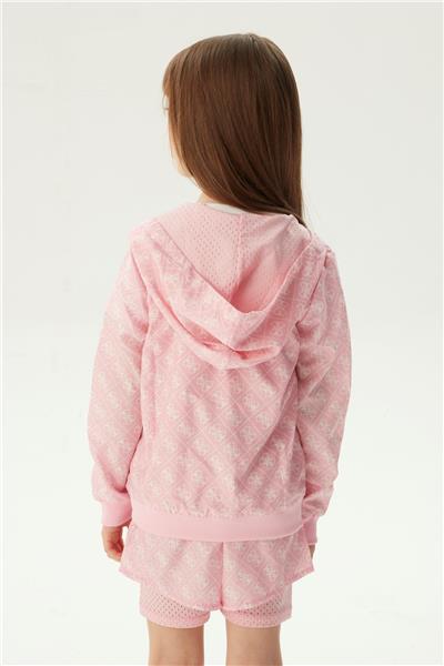 Guess Kız Çocuk Pembe Eşofman Üstü