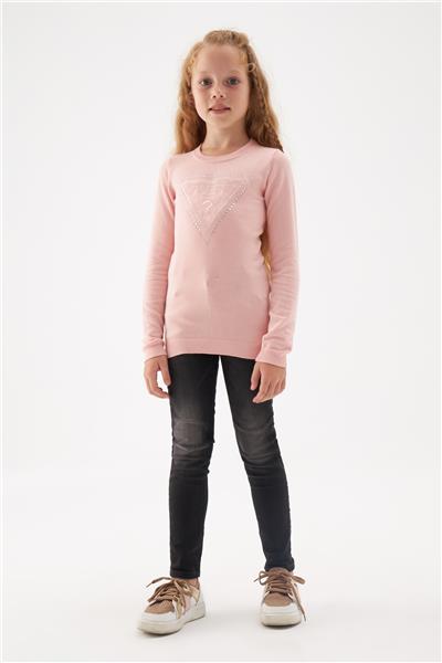 Guess Kız Çocuk Pembe Kazak