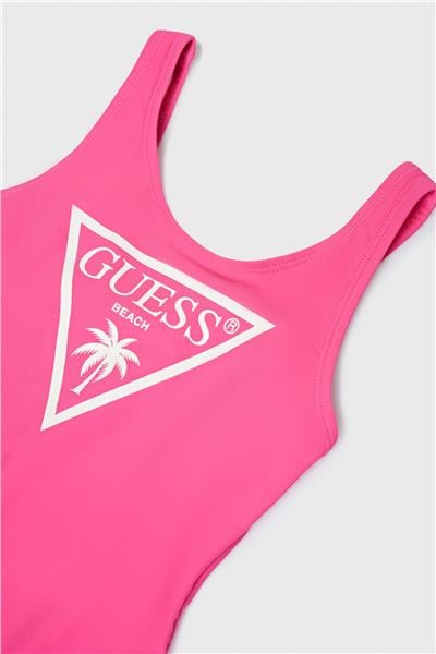 Guess Kız Çocuk Pembe Mayo