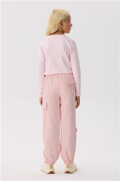 Guess Kız Çocuk Pembe Pantolon