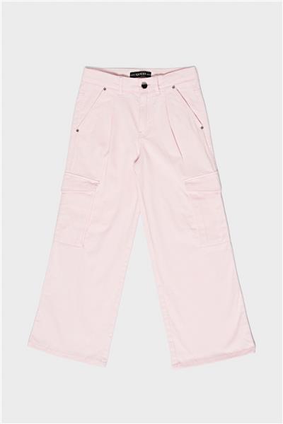 Guess Kız Çocuk Pembe Pantolon