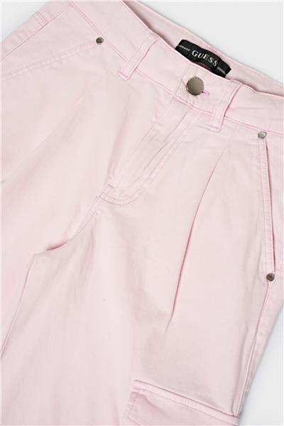 Guess Kız Çocuk Pembe Pantolon