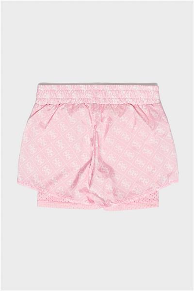 Guess Kız Çocuk Pembe Şort