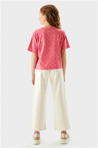 Guess Kız Çocuk Pembe T-Shirt
