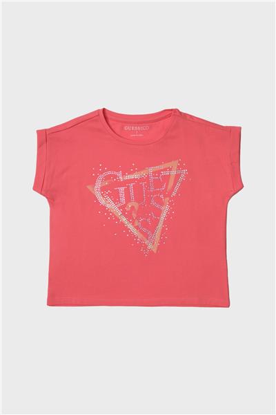 Guess Kız Çocuk Pembe T-Shirt