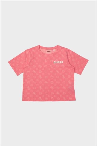 Guess Kız Çocuk Pembe T-Shirt