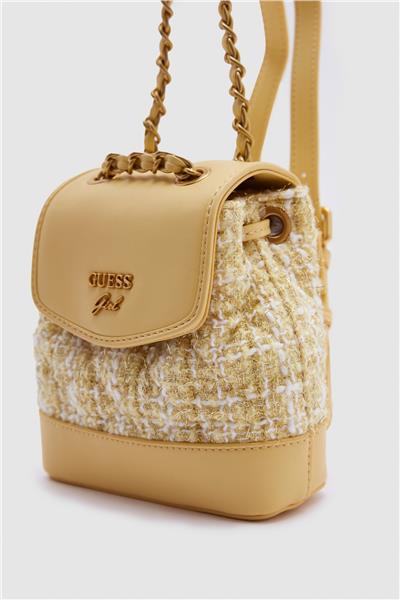 Guess Kız Çocuk Sarı Sırt Çantası