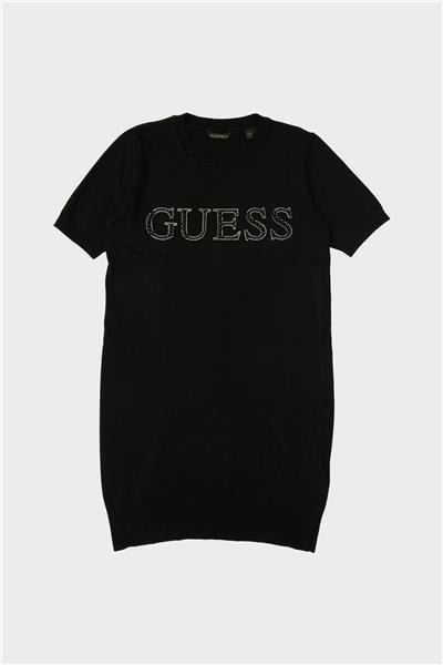 Guess Kız Çocuk Siyah Elbise