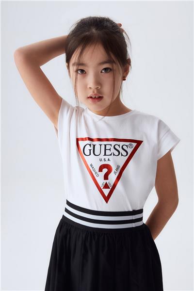 Guess Kız Çocuk Siyah Etek