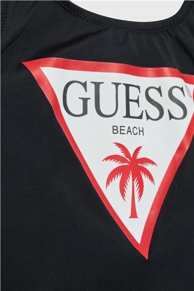 Guess Kız Çocuk Siyah Mayo