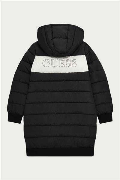 Guess Kız Çocuk Siyah Mont