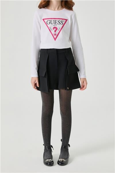 Guess Kız Çocuk Siyah ŞortGuess Kız Çocuk Siyah Şort