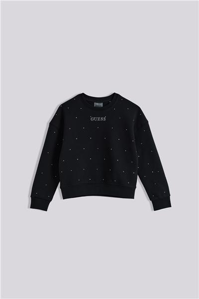 Guess Kız Çocuk Siyah SweatshirtGuess Kız Çocuk Siyah Sweatshirt