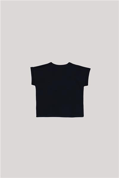 Guess Kız Çocuk Siyah T-Shirt
