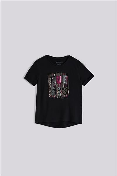 Guess Kız Çocuk Siyah TshirtGuess Kız Çocuk Siyah Tshirt