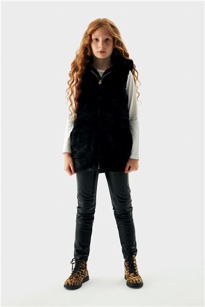 Guess Kız Çocuk Siyah Yelek