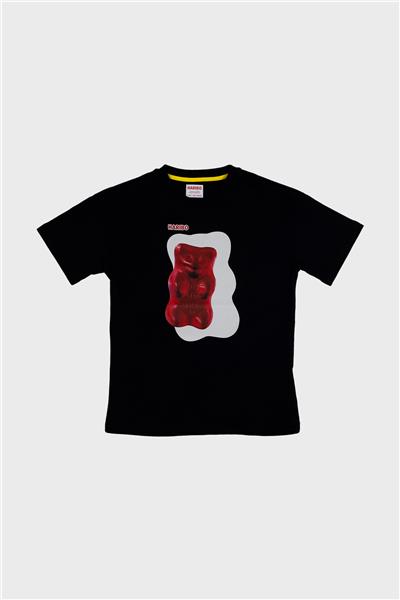 Haribo Unisex Siyah Tshirt