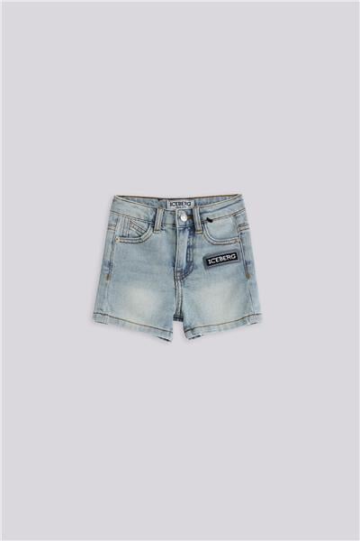 Iceberg Erkek Bebek Denim ŞortIceberg Erkek Bebek Denim Şort