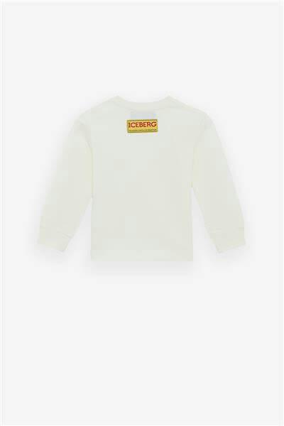 Iceberg Erkek Bebek Kırık Beyaz TshirtIceberg Erkek Bebek Kırık Beyaz Tshirt