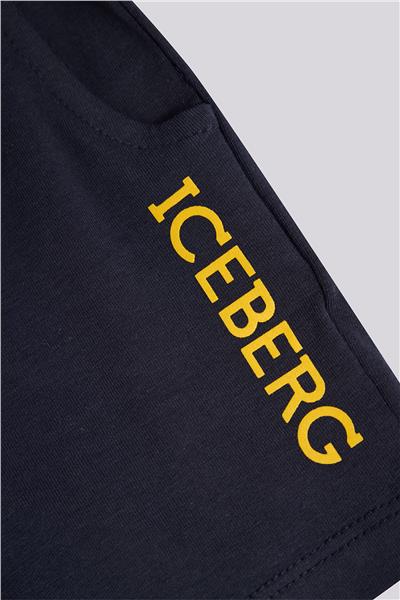 Iceberg Erkek Bebek Sarı Şort Tshirt TakımIceberg Erkek Bebek Sarı Şort Tshirt Takım