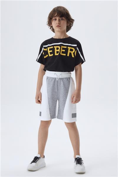 Iceberg Erkek Çocuk Beyaz Bermuda