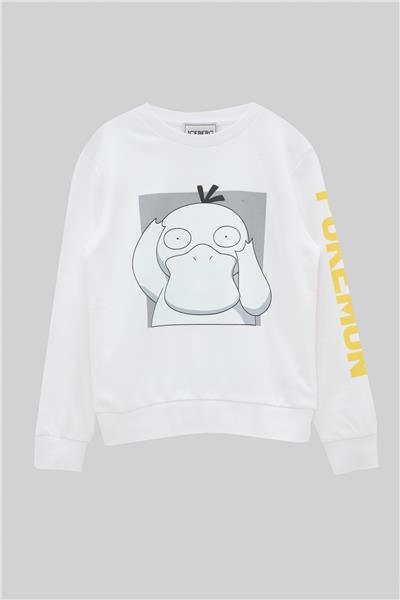 Iceberg Erkek Çocuk Beyaz Sweatshirt