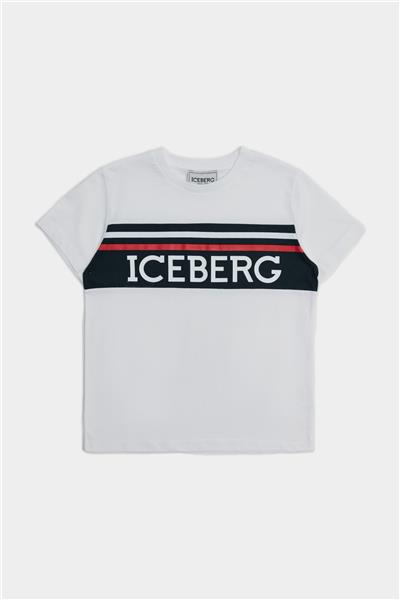 Iceberg Erkek Çocuk Beyaz T-Shirt