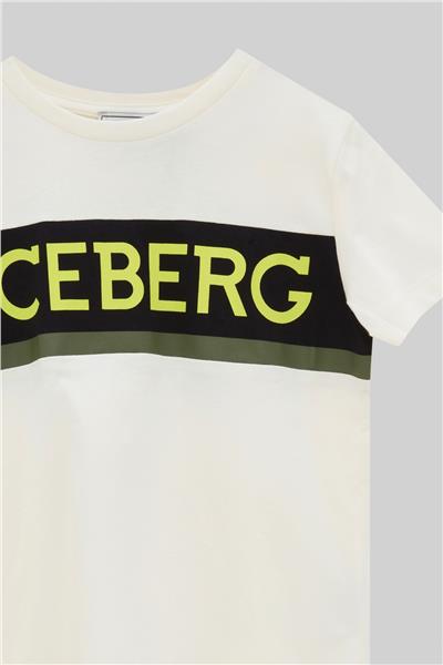Iceberg Erkek Çocuk Beyaz T-Shirt