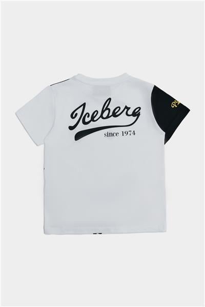 Iceberg Erkek Çocuk Beyaz T-Shirt