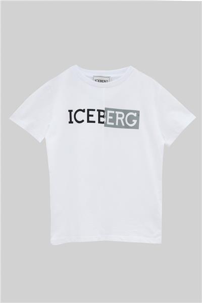 Iceberg Erkek Çocuk Beyaz T-Shirt