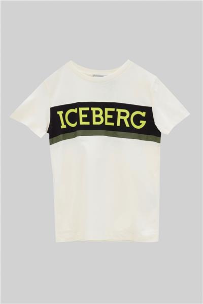 Iceberg Erkek Çocuk Beyaz T-Shirt