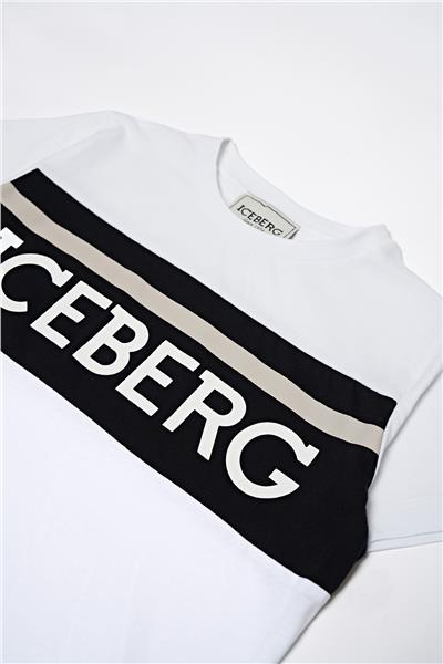 Iceberg Erkek Çocuk Beyaz T-Shirt