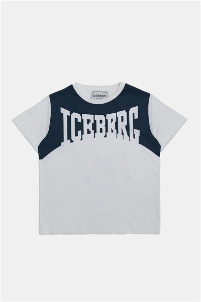 Iceberg Erkek Çocuk Beyaz T-Shirt