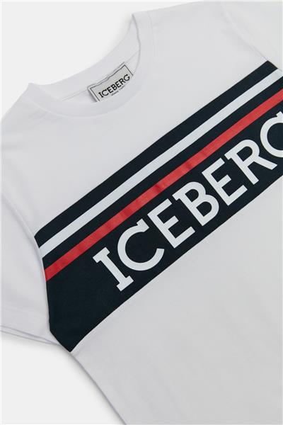 Iceberg Erkek Çocuk Beyaz T-Shirt