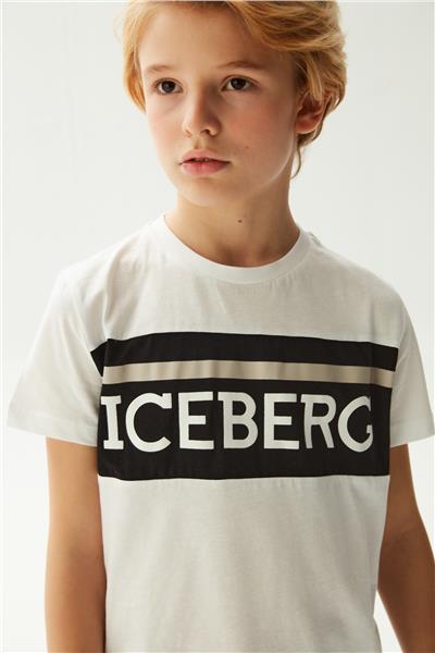 Iceberg Erkek Çocuk Beyaz T-Shirt