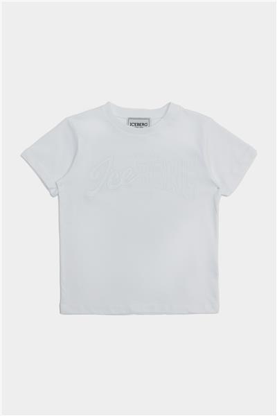 Iceberg Erkek Çocuk Beyaz T-Shirt