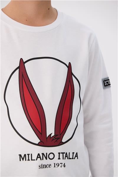 Iceberg Erkek Çocuk Beyaz T-Shirt
