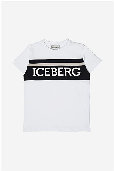 Iceberg Erkek Çocuk Beyaz T-Shirt