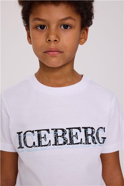 Iceberg Erkek Çocuk Beyaz TshirtIceberg Erkek Çocuk Beyaz Tshirt