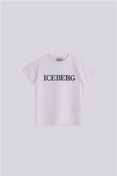 Iceberg Erkek Çocuk Beyaz TshirtIceberg Erkek Çocuk Beyaz Tshirt