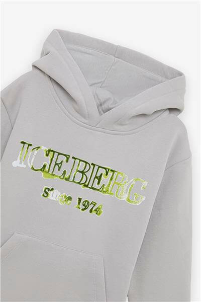 Iceberg Erkek Çocuk Gri SweatshirtIceberg Erkek Çocuk Gri Sweatshirt