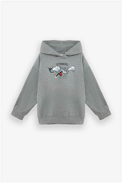 Iceberg Erkek Çocuk Gri SweatshirtIceberg Erkek Çocuk Gri Sweatshirt