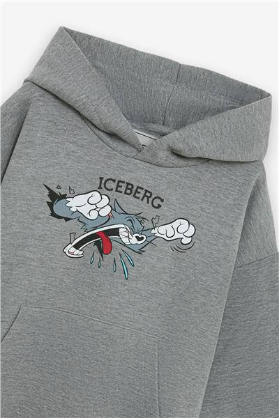 Iceberg Erkek Çocuk Gri SweatshirtIceberg Erkek Çocuk Gri Sweatshirt