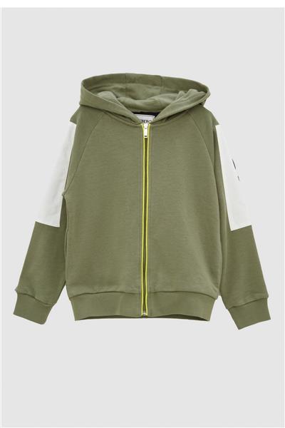 Iceberg Erkek Çocuk Haki Sweatshirt
