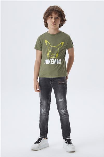 Iceberg Erkek Çocuk Haki T-Shirt