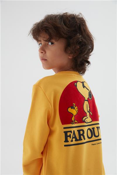 Iceberg Erkek Çocuk Hardal Sweatshirt