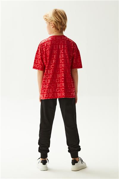 Iceberg Erkek Çocuk Kiremit T-Shirt